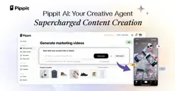 Pippit AI - Powered by CapCut logo